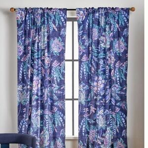 Anthropologie Mulberry curtain panel times one piece new out of package 50×96